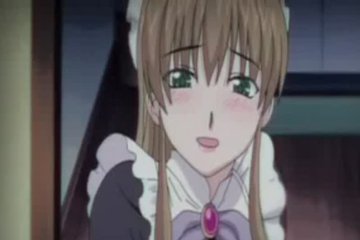 Cute Anime Maid Masturbating