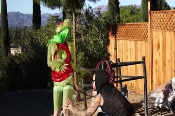 Homeless dude drills poisonous ivy