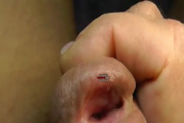 Dude' cock gushes out tons of cream