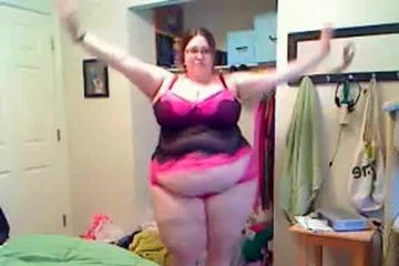 Lard Heap Should Be Cleaning Up Her Fucking Room Before Dancing
