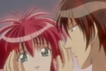 Redhead Babe Tease His Handsome Friend