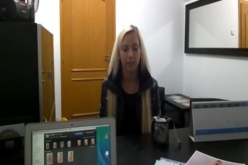 19 year old blonde is looking for a good job