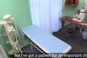 Fakehospital Doctor Solves Wet Pussy Problem - Amateur Sex Video