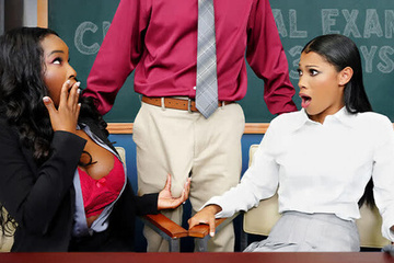 [PervPrincipal] Eden West, Naomi Foxxx - Just Like In High School