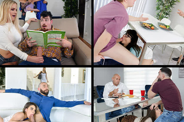 [TeamSkeetSelects] Audrey Royal, Kylie Quinn, Gianna Dior, Slimthick Vic, Dharma Jones - Sneaky Handjobs Compilation