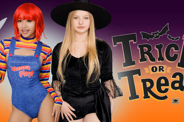 [DadCrush] Jade Kimiko, Kylie Shay - Trick Or Threesome