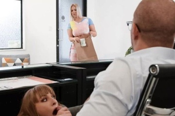 [Brazzers] Angel Youngs, Jenna Starr - Ganging Up On The Secretary