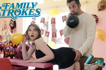 [FamilyStrokes] Melody Marks, Lindsey Lakes - Pre-Party Fun