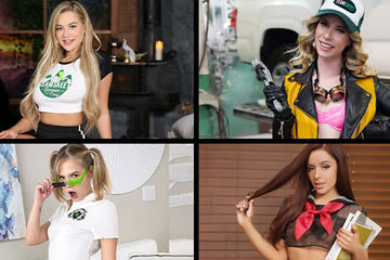 [TeamSkeetSelects] Anya Olsen, Khloe Kapri, Vanna Bardot, Whitney Wright, Blake Blossom - Best of Our All-Stars Compilation