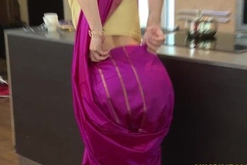 Big Ass Indian MILF fucked hard in the pussy and ass by young guy