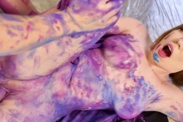 Sex in colors! Fucked a fairy tale! Fun and cum 4k ! Kisankanna