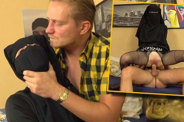 [SexWithMuslims] Emma Evans - Whore in niqab enjoyed hardcore sex