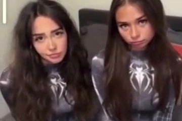 Sophie Rain as spiderman blowjob hot porn video